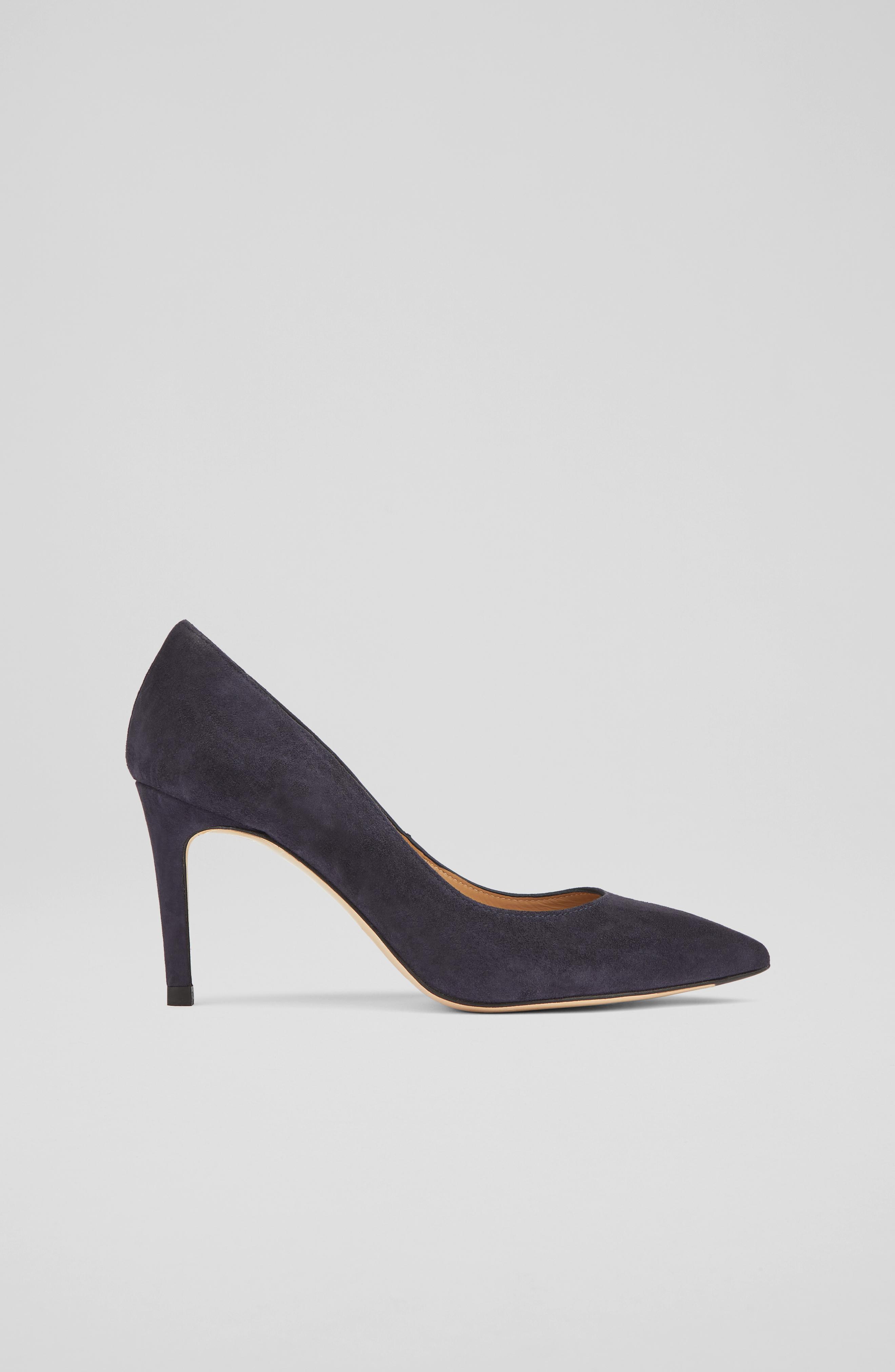 Pointed shop court shoes